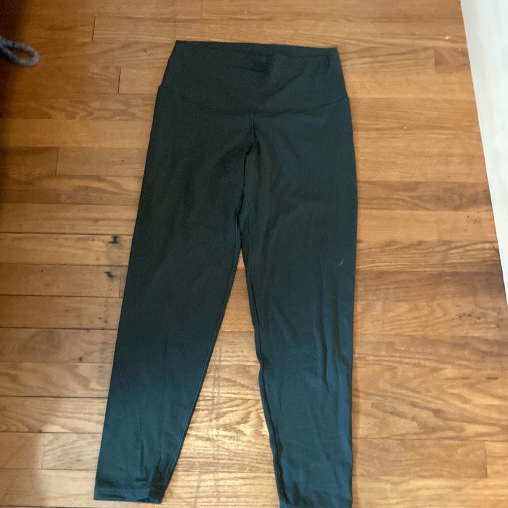 Aerie offline leggings large olive green